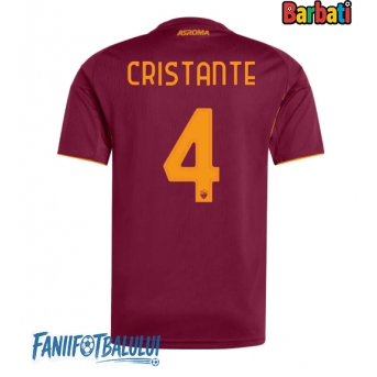 AS Roma Bryan Cristante #4 Tricou Fotbal Replică 2025-26 Barbati Acasa